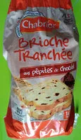 Mängden socker i Brioche tranchée aux pépites de chocolat
