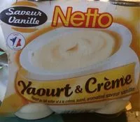 Mängden socker i Yaourt & crème saveur Vanille