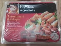 Mängden socker i Assortiment asiatique