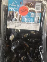 Mängden socker i MOULES de bouchot,1 kg