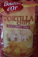 Mängden socker i Tortilla chips goût sweet chili