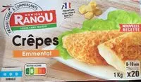 Mängden socker i Crêpes emmental