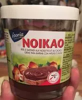 Mängden socker i Pâte à tartiner aux noisettes et au cacao