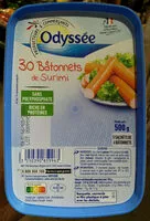 Mängden socker i Bâtonnets de surimi