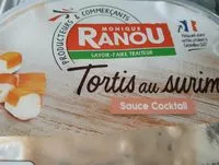 Mängden socker i Tortis au surimi Sauce Cocktail