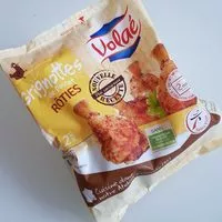 Mängden socker i Grignottes de poulet rôties