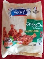 Mängden socker i Grignottes de poulet mexicaine