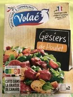 Mängden socker i Gésiers de poulet cuits dans la graisse de canard