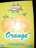 Mängden socker i Jus d'Orange