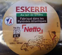 Mängden socker i Fromage de brebis pasteurise