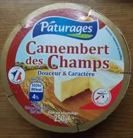 Mängden socker i Camembert des champs