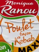 Mängden socker i Sandwich Maxi Poulet Kebab