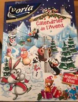 Mängden socker i Calendrier de l’Avent