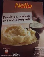 Mängden socker i Purée a la creme et noix de muscade