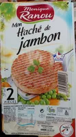 Mängden socker i 2 hachés de jambon