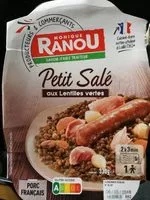 Mängden socker i Petit salé aux lentilles vertes