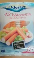 Mängden socker i Bâtonnets de surimi