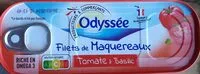 Mängden socker i Filets de Maquereaux Tomate