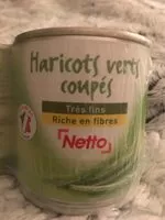 Mängden socker i Haricots verts très fins coupés