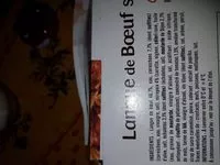 Mängden socker i Langue de Boeuf