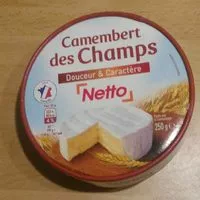Mängden socker i Camembert des champs