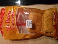 Mängden socker i 10 Pains au chocolat
