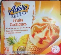 Mängden socker i Fruits exotiques