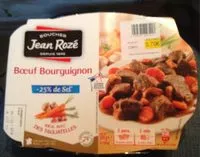 Mängden socker i Bœuf bourguignon