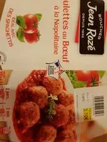 Mängden socker i Boulettes au boeuf à la napolitaine