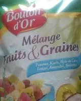 Mängden socker i Mélange fruits & graines
