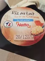 Mängden socker i Riz au lait sur lit de caramel 200g
