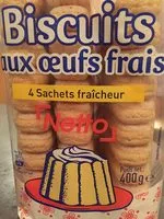 Mängden socker i Biscuit Bergolin Boudoirs Aux Oeufs