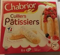 Mängden socker i Cuillers pâtissiers aux œufs frais
