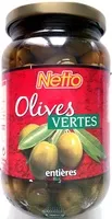 Mängden socker i Olives verts entières