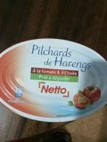 Mängden socker i Pilchard de harengs tomate et huile