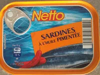 Mängden socker i Sardines à l'huile pimentée