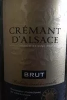 Mängden socker i Cremant d'Alsace brut, cuvee St Sebastien Hauller,