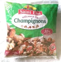 Mängden socker i mélange de champignons