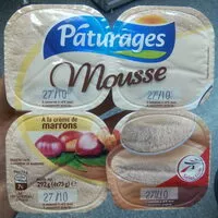 Mängden socker i Mousse à la crème de marrons