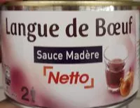 Mängden socker i Langue de Bœuf sauce Madère