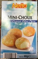 Mängden socker i Mini-Choux saveur Bleu-Noix