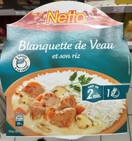 Mängden socker i Blanquette de Veau et son riz