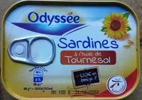 Mängden socker i sardines à l'huile de tournesol
