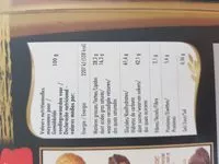 Mängden socker i Assortiment de biscuits aux 3 chocolats belges