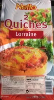 Mängden socker i 2 Quiches Lorraine
