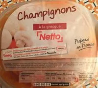 Mängden socker i Champignons a la grec