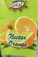 Mängden socker i Nectar d’orange