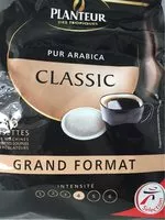 Mängden socker i Dosettes de café pur arabica Classic