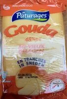 Mängden socker i Gouda mi-vieux