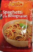 Mängden socker i Spaghetti à la bolognaise